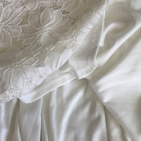 CITY STUDIO Lace Fit & Flare Dress Sleeveless White Women’s Plus Size 22W 1X - Picture 14 of 16